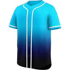 Uniforme de Béisbol Personalizado Transpirable, Poliéster de Alto Rendimiento con Acabado que Absorbe la Humedad, Diseño Tradicional con Botones en la Parte Delantera - Product Image 4