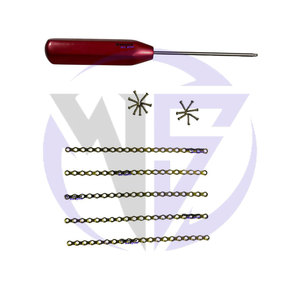 Kit de Fijación para Traumatismos, Placas Maxilofaciales Rectas de Titanio de 2.0 mm con Tornillos y Destornillador (104 Piezas) - Product Image 3