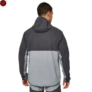 Ensemble de survêtement coupe-vent pour homme, design personnalisé, avec vestes zippées de haute qualité et pantalons de jogging en nylon - Product Image 6