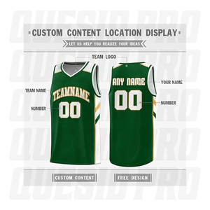 Maillots de basket-ball en gros, vêtements de sport, maillots de basket-ball personnalisés pour jeunes, logo d'équipe, numéro personnalisé, réversibles, double face - Product Image 4