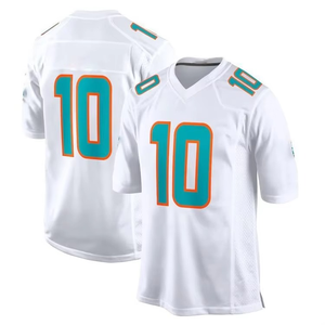 Maillot de football américain de haute qualité en maille polyester, logo personnalisé, nom de l'équipe, numéro, maillot de sport unisexe pour équipes de football et clubs - Product Image 1