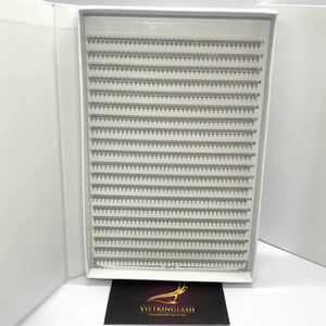 ขนตาปลอมแบบพัดสำเร็จรูป 4 มิติ ก้านยาว ก้านสั้น ขนตาปลอมแบบพัดขนาดใหญ่พิเศษ XL ถาดขนตาแบบแคบ ต่อขนตาแบบพัดสำเร็จรูปเพิ่มวอลลุ่ม - Product Image 5