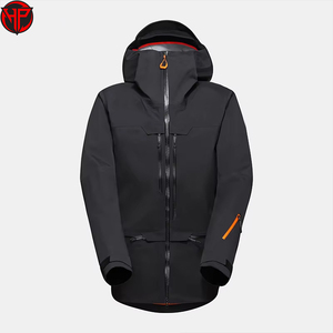 Chaqueta de Senderismo Hexaplus Industries Negra, Impermeable, Antibacteriana, para Invierno, con Cremallera, Capucha y Forro Desmontable, Logotipo Frontal, Unisex - Product Image 5