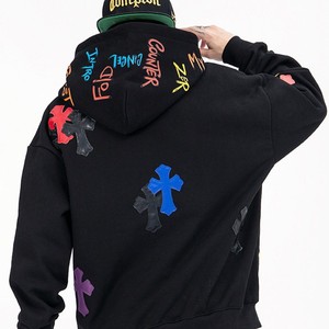 Fabricant de vêtements streetwear, personnalisation de votre marque, vêtements OEM ODM, broderie, applique, patch, sweat à capuche - Product Image 4