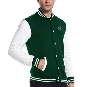 Veste d'hiver élégante pour homme, style Letterman, coupe-vent, écologique, décontractée, style universitaire, légère, confortable, 100% coton - Product Image 3