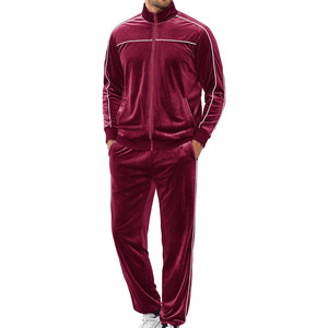 Women Velour Tracksuit Set Luxury Soft <b>Velvet</b> Hoodie <b>Jacket</b> Jogger Pants Casual Sportswear - Product Image 3