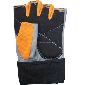 Guantes Deportivos Transpirables de Medio Dedo para Ciclismo y Carreras al Aire Libre, de Cuero Ligero con Correa Ajustable para la Muñeca - Product Image 3