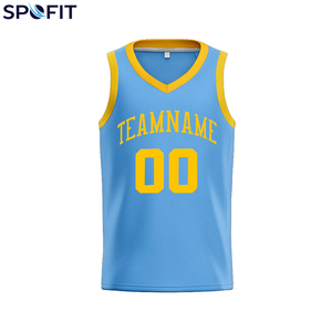 Camiseta de Baloncesto Personalizada al por Mayor, Reversible, Transpirable, Tallas Grandes, Colores y Logotipo Personalizados, Ropa Deportiva - Product Image 5