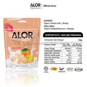 Alor แพ็คสูญญากาศรสหวานสำหรับเด็กขนมเพื่อสุขภาพสำหรับเด็กแช่แข็งโยเกิร์ตกัดโปรไบโอติก - Product Image 3