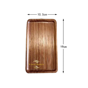 Plateau rectangulaire jetable en bois de style Japandi, économique et écologique, pour cadeaux, usage domestique, thé, fruits, légumes, desserts - Product Image 5