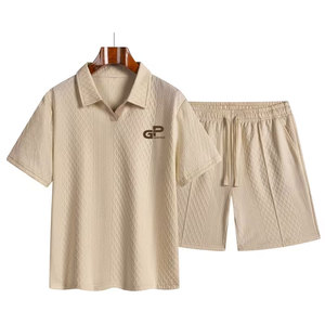 Ensemble de shorts pour hommes, respirant et confortable, parfait pour l'entraînement, la course à pied ou un style de vie actif - Product Image 1