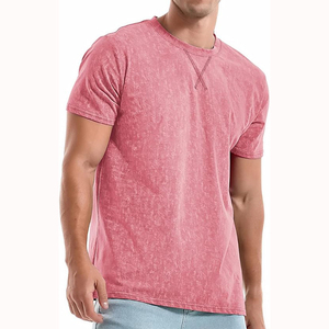 T-shirts pour hommes de haute qualité à bas prix, best-sellers, logo personnalisé imprimé, coupe classique, 100% coton, col rond, séchage rapide, respirant - Product Image 3