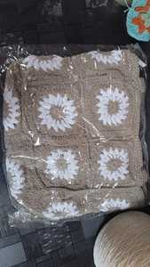 Bolso de Ganchillo de Algodón Ecológico, Bolso Tote Bohemio Hecho a Mano, Bolso Casual de Playa y Mercado para Mujer - Product Image 5