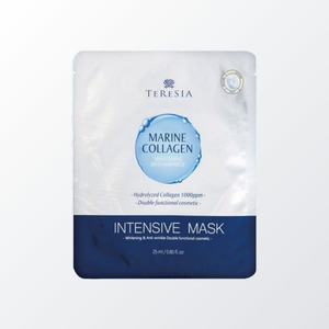 แผ่นมาส์กหน้าเกาหลี K-Beauty Tersia Marine Collagen Intensive Mask Sheet Pack 10 แผ่น ผลิตในเกาหลี - Product Image 3