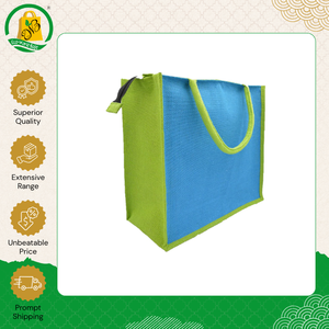 Bulk Supply Premium Quality Elegant and Fancy Eco-Friendly Burlap Jute Shopping Tote Bag With Padded Handle from India - Product Image 2