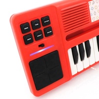 Runaland PK82 Clavier électronique pour enfants 2 en 1, batterie de percussions, piano, jouet éducatif en plastique fonctionnant sur piles, 3 ans et plus, certifié EN71