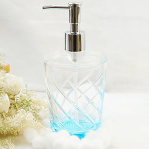 [Holar] Taiwan Made Clear Stripes Design Distributeur de savon liquide pour salle de bain douche - Product Image 4