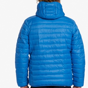 Veste d'hiver matelassée imperméable et brillante, prix de gros, impression de logo personnalisé, très demandée. - Product Image 3