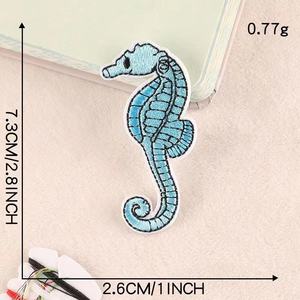 Patchs brodés vintage de qualité supérieure, motifs floraux, étoiles, cœurs, en tissu sergé, à thermocoller pour vêtements, chapeaux, sacs, DIY - Product Image 5