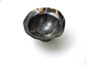 Bol décoratif en corne de buffle véritable, dernier design, bol de service en corne, saladier en corne, prix de gros direct usine - Product Image 5