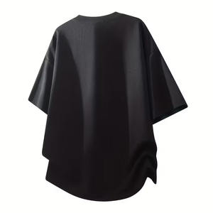 Camisetas de Verano Extra Grandes con Estampado Personalizado 100% Algodón, Antiarrugas, de Alta Calidad, Cuello Redondo, Manga Corta, Ropa Urbana para Hombre - Product Image 3