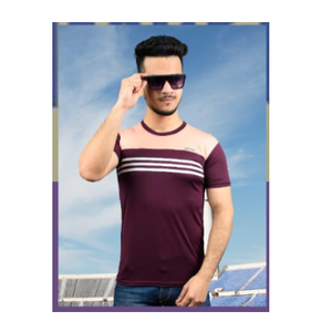 T-shirt mi-long pour homme en tissu respirant, écologique, à séchage rapide, 220 grammes, intelligent, parfait pour l'été et les voyages - Product Image 3