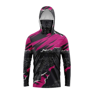 Sweat à capuche de pêche personnalisé tendance, respirant, à séchage rapide, à manches longues, pour hommes et femmes, UPF 50 pour l'extérieur - Product Image 2