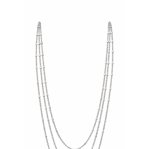 Revalia Plain Minimalist <b>Cable</b> Chain Women's Wedding Party Daily Wear Gift Necklace - Product Image 2