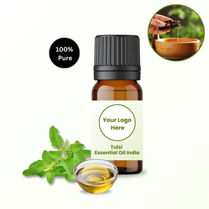 Huile essentielle de Tulsi 100% pure et naturelle en gros |   Qualité supérieure |   Fabricant d'huile de basilic de qualité export à bon prix - Product Image 6