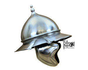 Casco Medieval ELMO CELTIC, Réplica Hecha a Mano, Acero Suave de Calibre 18, Arte Coleccionable, Estilo Celta, Romano, Agen - Product Image 1