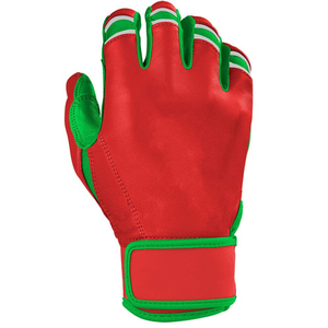 New Latest Design Unique Color Combination Short Cuff Digital Leather Best Softball Baseball Batting <b>Gloves</b> All Size <b>Gloves</b> - Product Image 4
