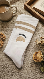 Chaussettes en laine personnalisées, tie-dye dégradé, tricotées, chaudes, respirantes, à longue bordure, pour l'automne et l'hiver, pour femmes, hommes et enfants - Product Image 5