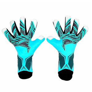 Guantes de Portero de Fútbol Clásicos con Corte Negativo, Transpirables, Híbridos, con Palma de Látex Alemán Súper Suave, Cierre de Gancho y Bucle, para Exteriores - Product Image 3