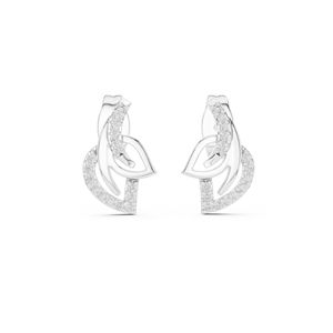 Boucles d'oreilles pendantes en or jaune 14 carats avec diamants de laboratoire ronds pour femmes |   Cadeau d'anniversaire |   Nouveau diamant cultivé - Product Image 2