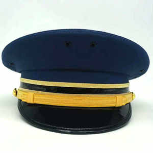 Gorras de Uniforme de Oficial con Visera, Servicio OEM, Venta al por Mayor, Gorra y Sombrero de Uniforme Ceremonial para Oficiales - Product Image 1
