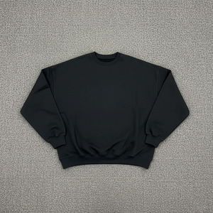 Sweat-shirt à capuche unisexe surdimensionné en molleton 100 % coton de haute qualité, à manches régulières, coupe ample, imprimé par transfert thermique personnalisé et doublé - Product Image 1