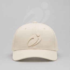 Gorra de Béisbol Unisex APICTO SPORTS de 6 Paneles, Color Beige Sólido, Logotipo Aplicado en Malla, Transpirable, Impermeable, Deportiva, Ajustable, para las Cuatro Estaciones - Product Image 1
