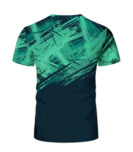 Camisetas de Gimnasio Blancas para Hombre, de Alta Calidad, 250 g/m², 100% Poliéster, con Logotipo Personalizado por Sublimación y Bordado, al por Mayor, Ecológicas - Product Image 2