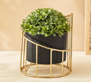 Metal Planter Pot And Stand living room corner to display artificial or natural <b>plants</b> Pot Best Selling - Product Image 1