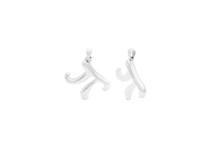 Colgante con Símbolo de Pi en Plata 925 - Estilo Minimalista para Uso Diario de 925 Silver Vault - Product Image 1