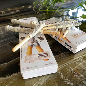 SET WHITE BOXES PINGO MILK CHOCOLATE <b>BISCUITS</b> COCOA CRUMB 32G & 49.5G - Product Image 5