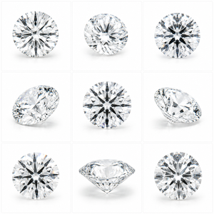 High Quality Excellent Round Cut Color <b>D</b> VS1 Clarity Laser Drilled Loose CVD Lab Grown Diamond IGI Certificate Icedjewelz <b>Model</b> - Product Image 2