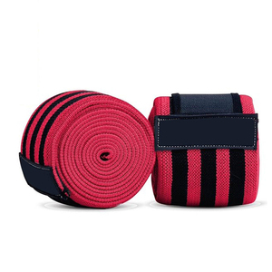 Soporte de Codo con Rayas Rojas y Negras, Neopreno, Cierre Ajustable con Gancho y Bucle, Protección para Levantamiento de Pesas, Unisex, Todas las Temporadas - Product Image 6