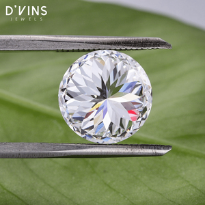 Bijoux D'vins : Diamant synthétique (cultivé en laboratoire) de qualité supérieure, taille brillant ronde, 5,08 carats, prix par carat, pour la création de bagues - Product Image 2