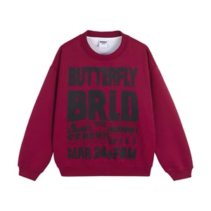 Suéter Gráfico de Manga Larga con Estampado Animal, Unisex, de Algodón y Felpa, Tendencia 2026, Diseño Urbano de Primavera, Logotipo Personalizado ODM Disponible - Product Image 1