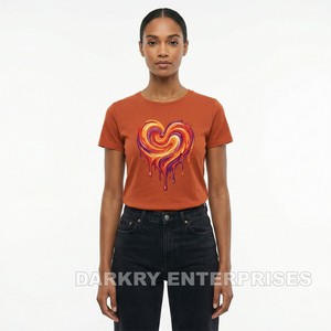 Camiseta Personalizada para Mujer, Diseño Minimalista con Líneas Artísticas, Camiseta de Algodón Amarillo de Alta Calidad, OEM ODM, Tops Casuales de Verano para Mujer - Product Image 2