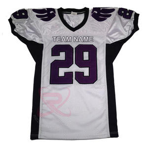 Conjunto de uniformes de fútbol americano de alta calidad, uniformes de fútbol americano de sarga de aparejos de producción rápida camisetas de fútbol americano - Product Image 6