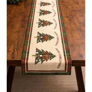 Camino de Mesa Clásico con Textil Resistente, Antideslizante y Resistente al Calor, Protege la Superficie de la Mesa para Uso en Cocina y Comedor - Product Image 3