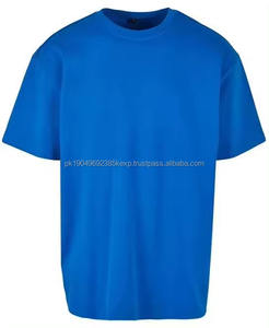 <b>High</b> Quality Custom Heavyweight Garment Dyed Jersey Mens Tee Sharts 100% Cotton Blank Plain O-<b>Neck</b> Oversized <b>Tshirt</b> for Men - Product Image 6