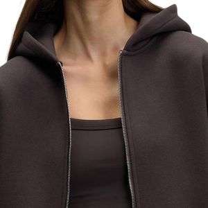 <b>Women's</b> Casual <b>Zip</b> <b>Up</b> Hoodie Relaxed Fit Long Sleeve Hooded Sweatshirt Soft Comfortable Streetwear <b>Top</b> for Daily Wear - Product Image 3